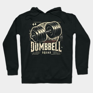 dumbbell squad Hoodie